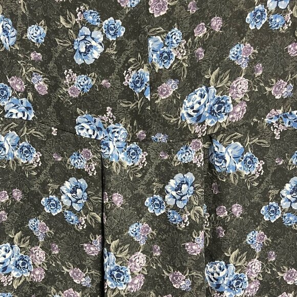 TORRID Women’s Sheer High Low Short Sleeve Floral Blouse Size 0/12 Plus Top - Picture 9 of 9